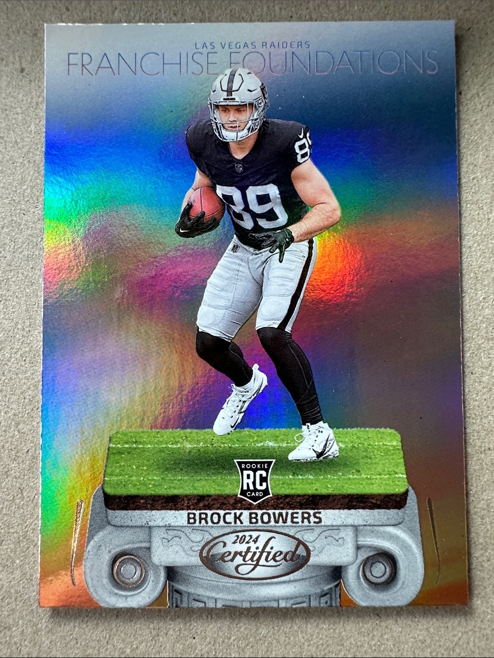 6 Rookies of Brock Bowers w/ Franchise Foundations +Jeanty/Bech Rookies + Crosby - Picture 2 of 16
